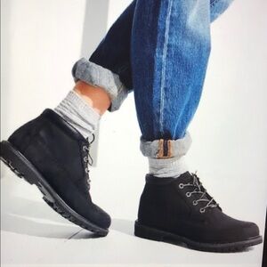 TIMBERLAND Women’s Black Suede Ankle Boots size 7